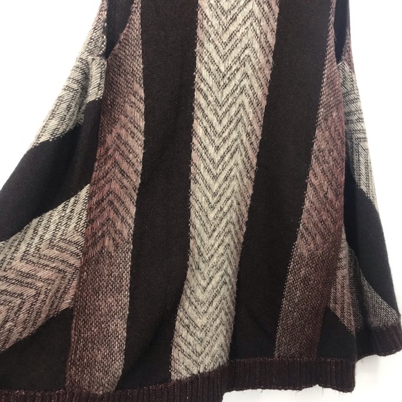 Sleeping on snow Mabli BOHO knit vest open waterfall cascade cardigan sh… - Picture 5 of 16